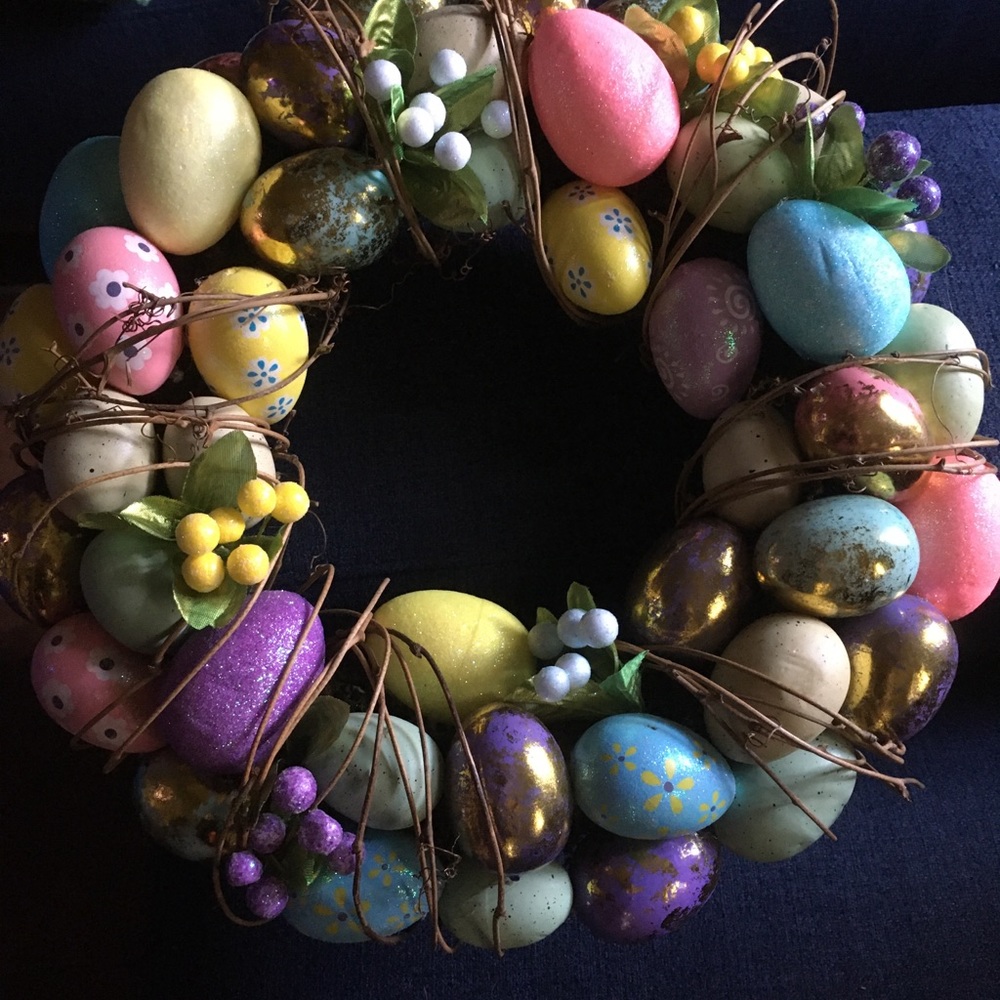 Easter wreath- semi original